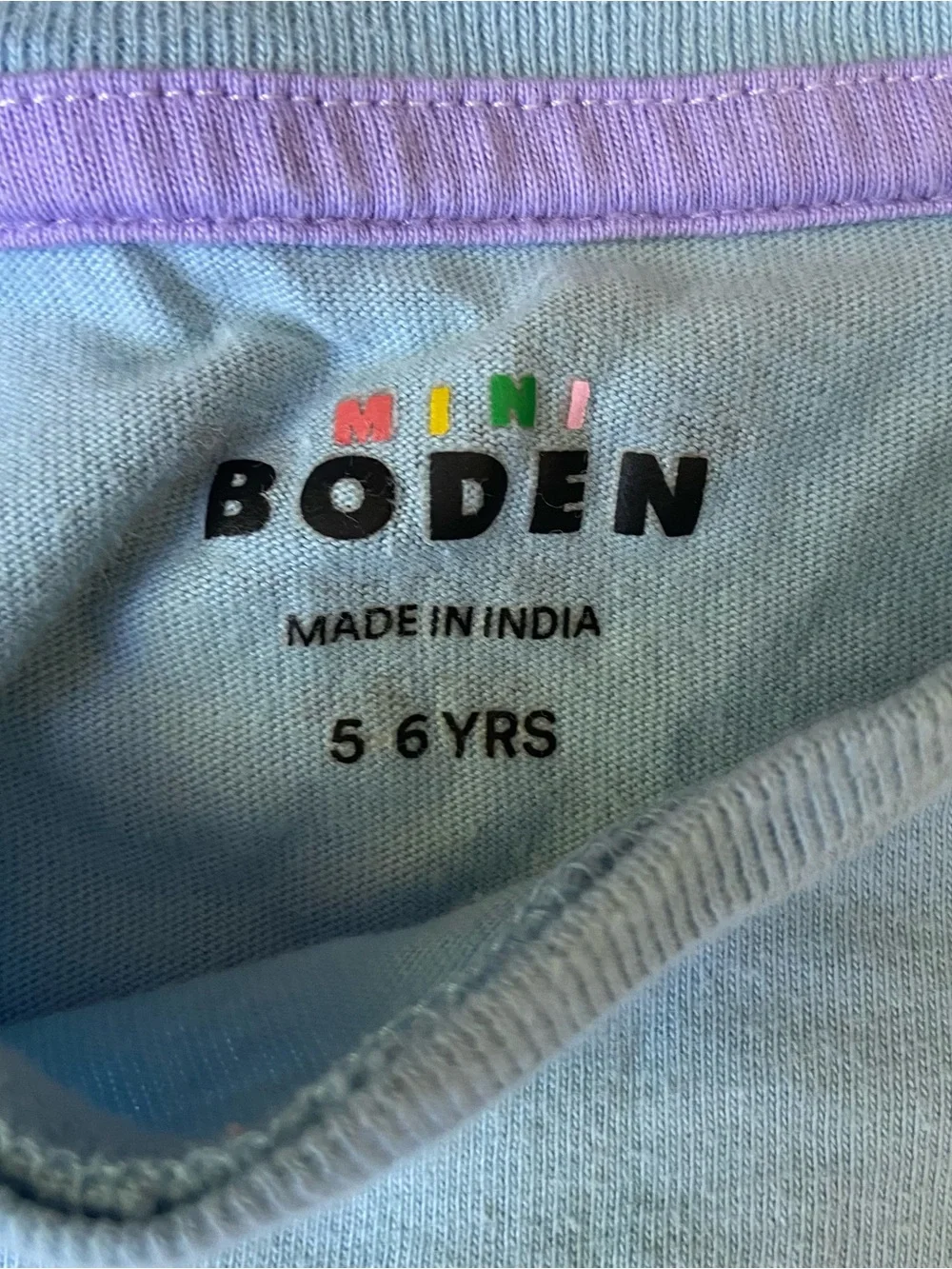 Mini Boden Shirt Road Trip Camper Size 5-6 Camping Outdoor Explore Bohemian